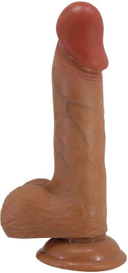 Dildo Realistisches Dildo Mit Saugnapf Braun