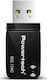 Powertech PT-1450 Αντάπτορας Δικτύου USB με Ασύρματη Σύνδεση Wi-Fi 1300Mbps
