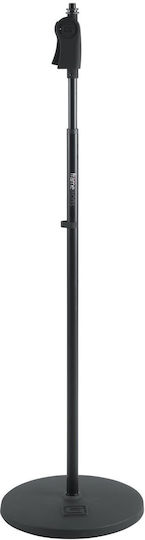 Gator Frameworks Bodenmontage Mikrofonständer in Schwarz Farbe