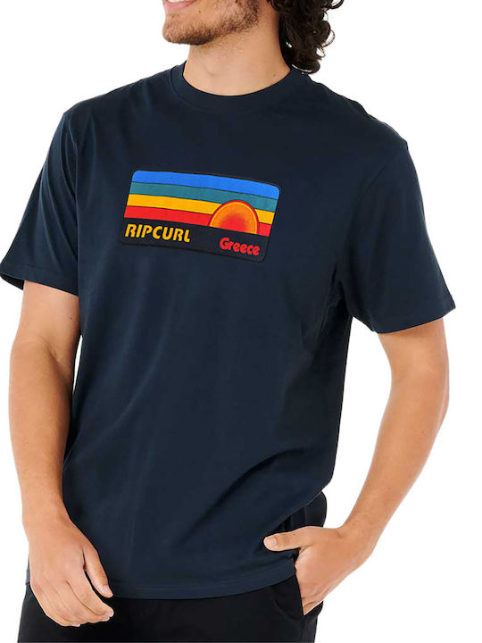 T-shirt Navy Μπλε