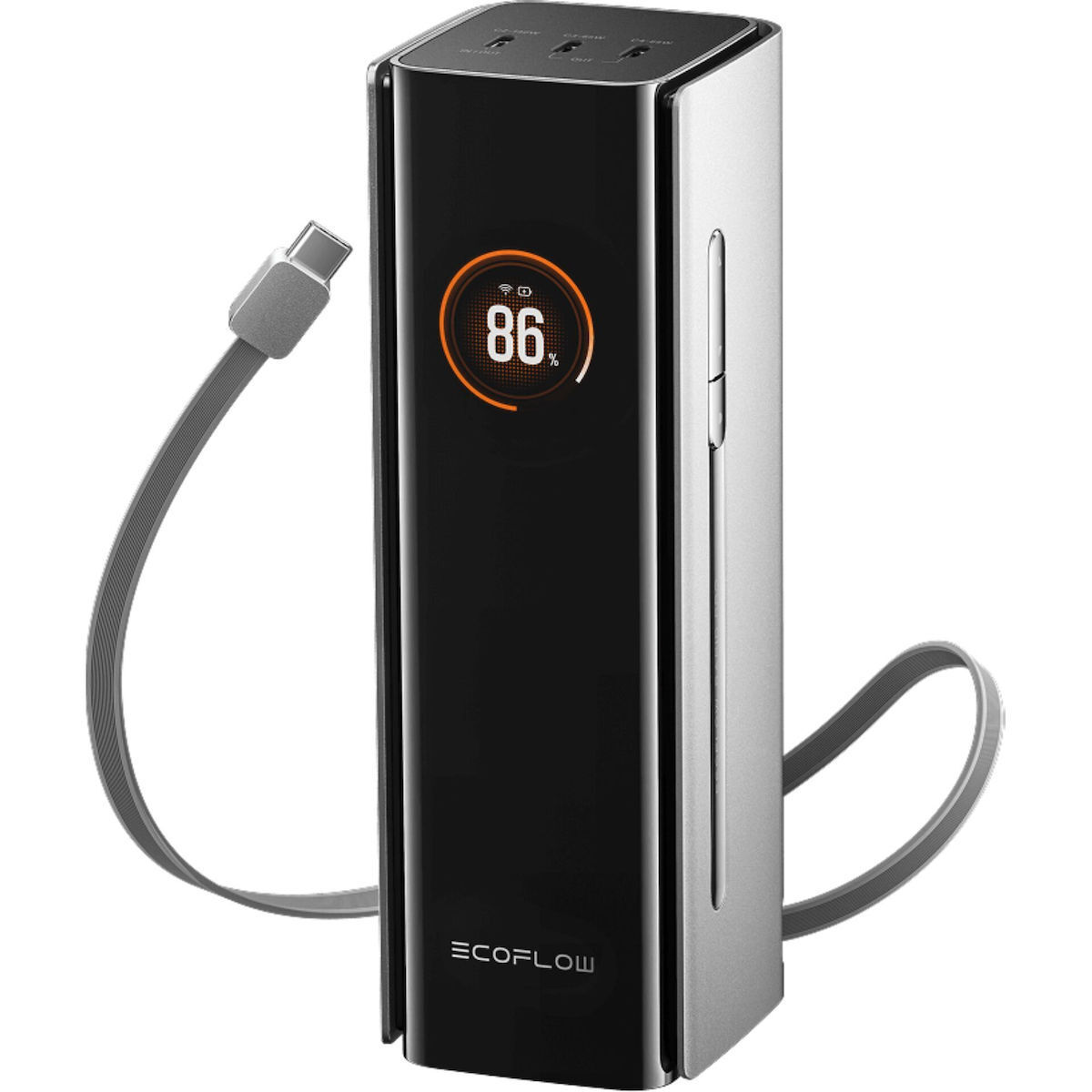 EcoFlow RAPID Pro Power Bank 27650mAh 300W με 3 Θύρες USB-C Power Delivery / Quick Charge / PPS Μαύρο