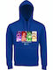 Unisex Bio-Baumwolle Hoodie Neue Vier Kaiser Ein Stück Anime Manga Königliche Bluse