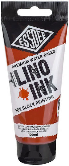 Χαρακτικής Block Printing Ink 100ml 10 Burnt Sienna