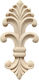 Wooden Carved Solid Wood Decoration 10x5cm