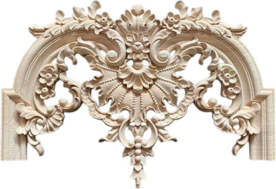 Wooden Carved Frame Large Solid Wood 40x28cm