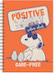 Back Me Up Σπιράλ Τετράδιο Ριγέ Α4 70 Φύλλων 2 Θεμάτων Peanuts Πορτοκαλί