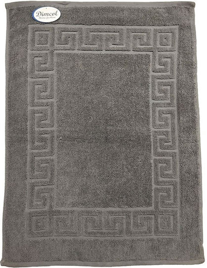 Dimcol Πατάκι Μπάνιου Βαμβακερό 35183047003 Grey 50x70εκ.