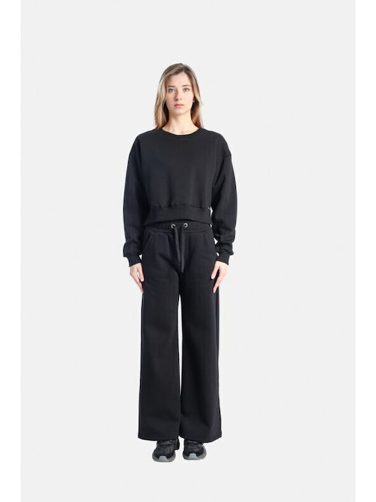 Paco & Co Sweatpants Set Black