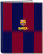F.C. Barcelona Ντοσιέ με 4 Κρίκους για Χαρτί A4 Μπλε F.c Barcelona