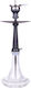 Amy Narghilea Unio Sens unic Transparent 65cm