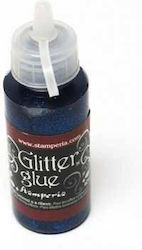 Glitzer Kleber Blauer Stamperia