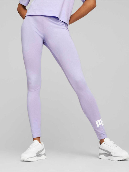PUMA Logo Обучение Женски Дълга легинси Purple