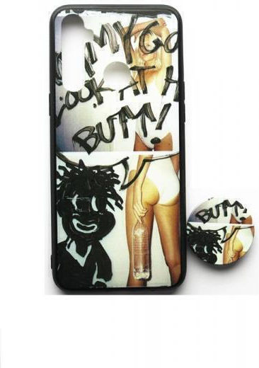Pop Holder Umschlag Rückseite Kunststoff (Realme C3)