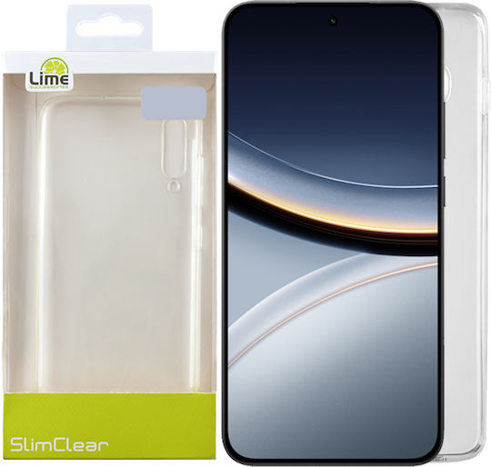 Lime Slimclear Umschlag Rückseite Silikon Transparent (Poco F7)