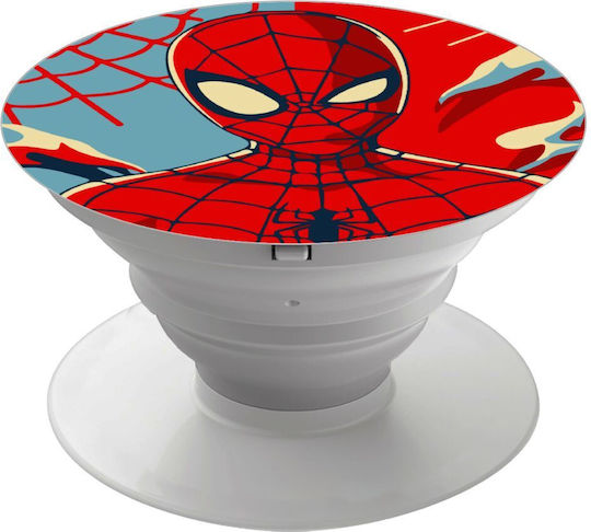 Spiderman Kid Phone Holders Stand Бяла База За Поддръжка На Телефон В Ръка