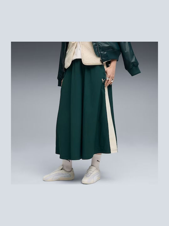 PUMA Midi Φούστα Green Terrain