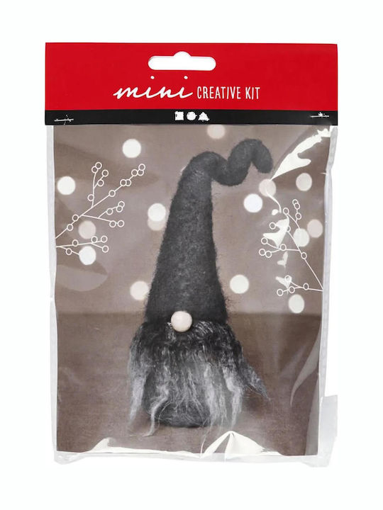 Creativ Company Weihnachtsaccessoires Diy Kit Αγ Βασίλης Schwarzes Mütze
