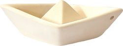 Keramisches Dekoratives Element Ecru 12x4x5.5cm