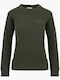 Damen Bluse Baumwolle Green