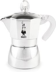 Bialetti Cafetieră Pentru Plită Espresso Argintie
