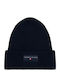 Beanie Ανδρικός Σκούφος Πλεκτός σε Navy Μπλε χρώμα