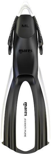 Mares Flippers Swimming Avanti Pure X fins Άσπρο/μαύρο