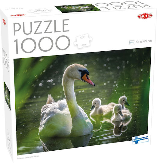 Tactic Puzzle Lovers Swan On Lake Babies 1000 Pcs Puzzle