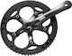 Sturmey-Archer Fcss56 170mm 56t Single Chainguard Black Bicycle Crankset