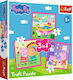 Trefl Пъзел 3-в-1 Peppa Pig Peppa Friends Общо 106 Части 34873
