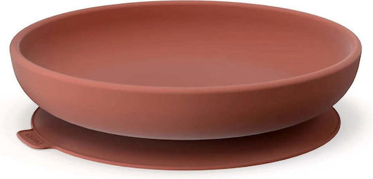 Ekobo Baby Food Plate made of Silicone Orange