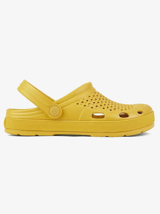 Coqui Lindo Men's Clogs Yellow