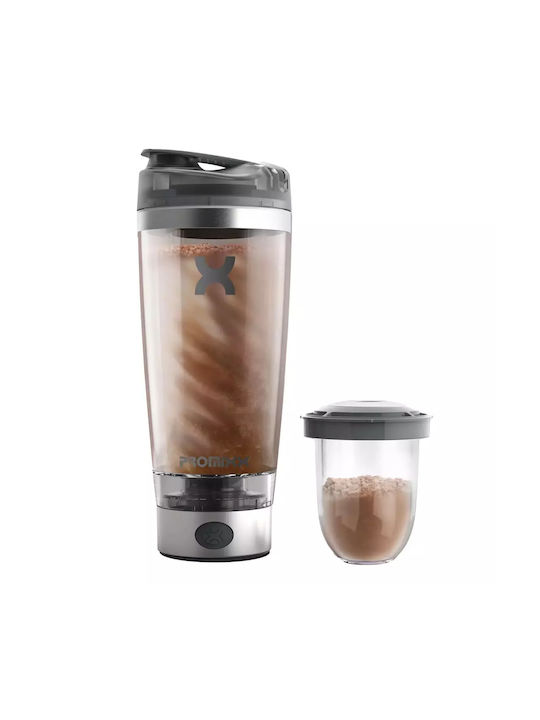 Promixx Шейкър Протеин 600мл Неръждаема стомана Сив