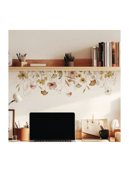 Wall Stickers Field Flowers 54123 72x58cm Beige Ango