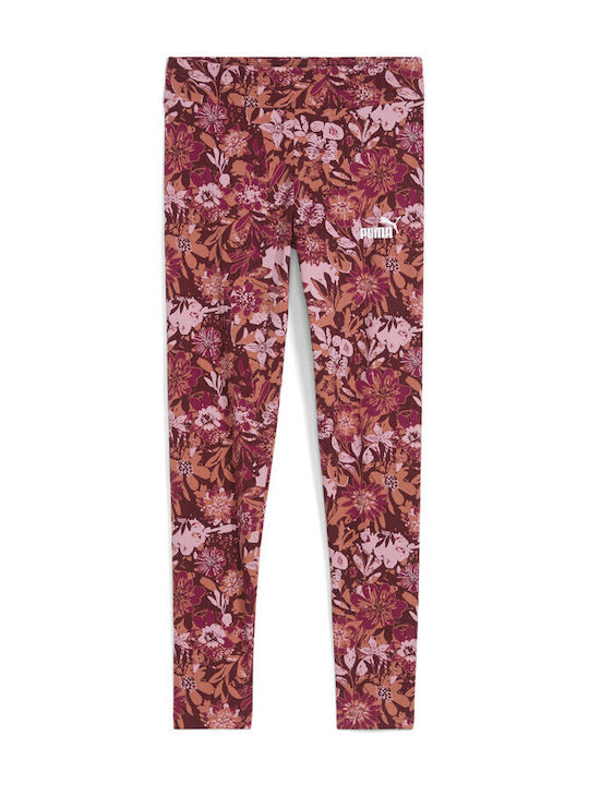 Colant Copii Sportiv Lung Burgundy Ess