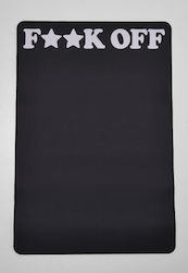 Fuck Off Tăvi Pentru Birou Negru Alb One