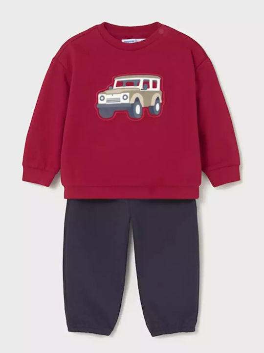 Kinder Sweatpants Set - Jogginganzug Red, Blue 2Stück