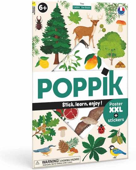 Poppik Großes Poster 54 Aufkleber – Baum