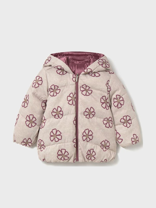 Mayoral Kids' Quilted Jacket Double Sided with ...