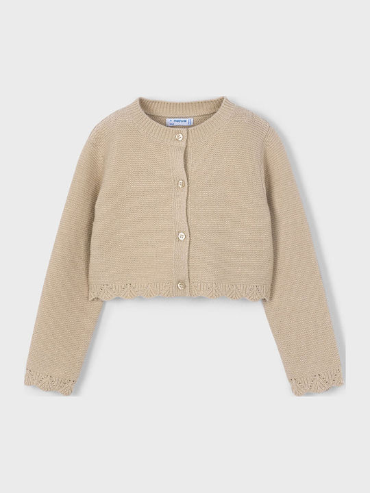 Kids Cardigan Beige