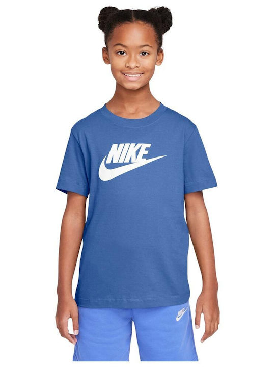Nike Kinder-T-Shirt Blau Sportswear