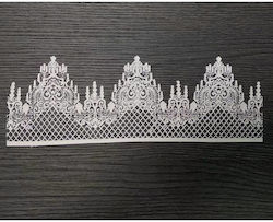Elastische Spitze 35x10cm