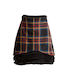Kids' Tulle Skirt Checked Black