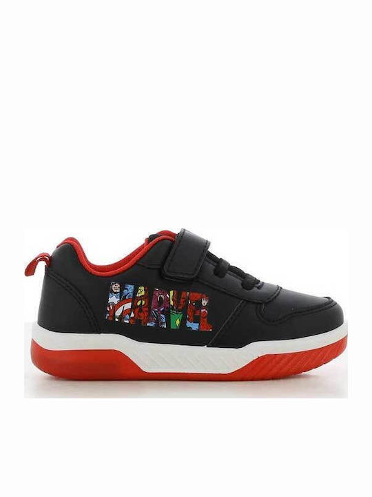 Παιδικά Sneakers με Σκρατς Μαύρα