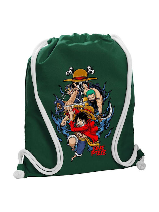 Koupakoupa One Piece Παιδική Τσάντα Πλάτης Πράσ...