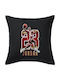 Jordan 23 Kids Throw Pillow Black 100% Cotton Includes Filling 50x50cm