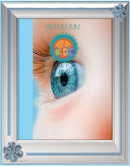 Slevori Kinder Bilderrahmen Silber 9x13cm