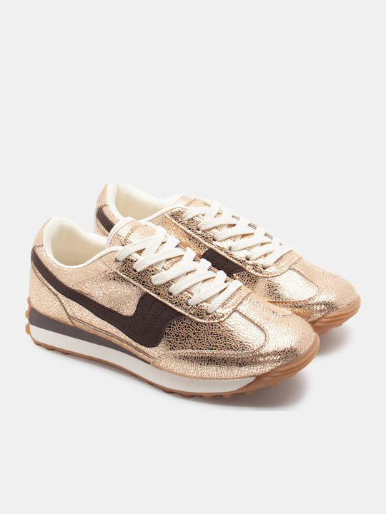 Luigi Damen Sneakers Gold