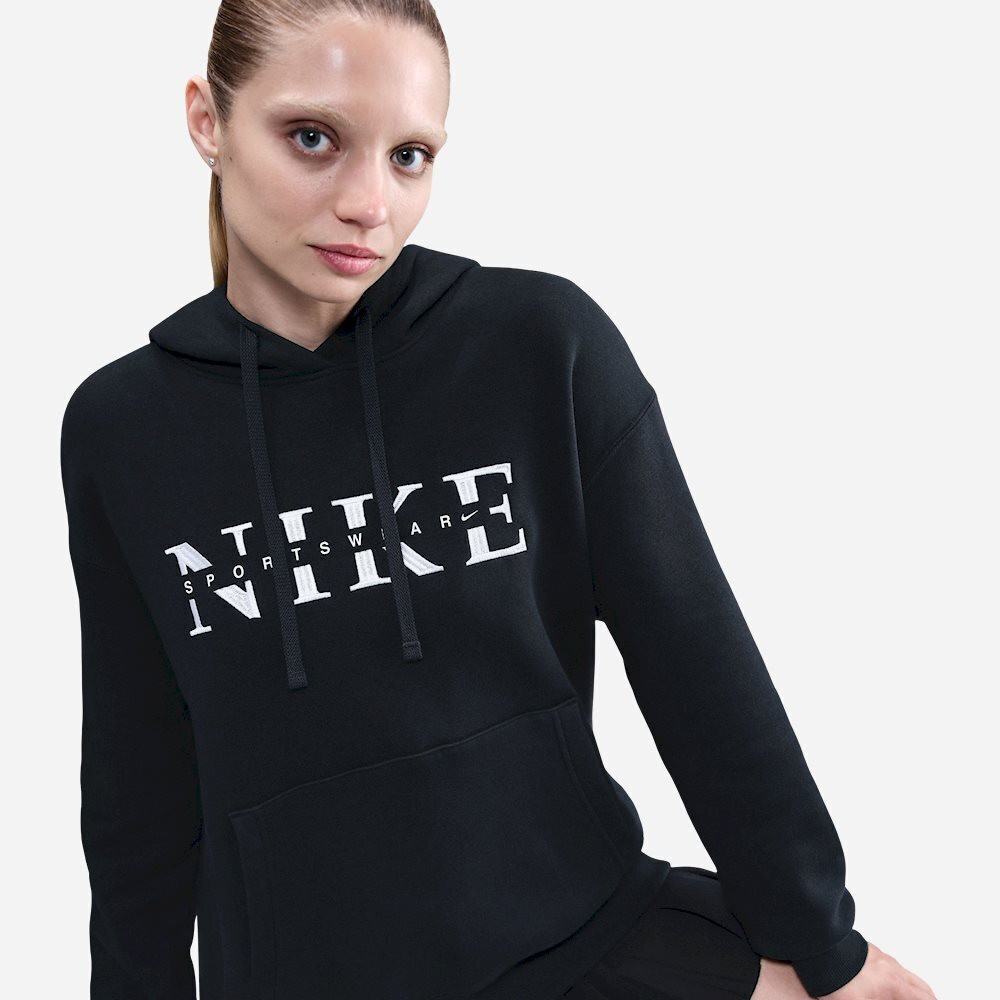 Nike Sportswear Women's Sweatshirt Hooded Black IH4054-010