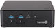 Terra Wortmann AG PC-Micro 7000C (Core i7-/16GB DDR4/500GB SSD/W10 Pro)