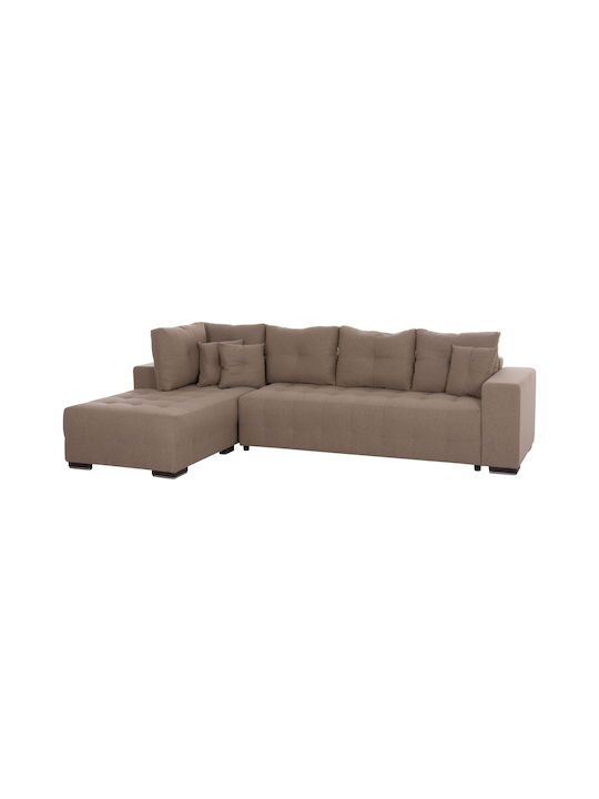Ecksofa Schlafsofa Beiges 298x177x95cm